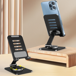 360 độ xoay điện thoại đứng mới đầy đủ phổ kim loại hỗ trợ đứng cho điện thoại linh hoạt huy chương điện thoại đứng cho <span class=keywords><strong>iPad</strong></span> & Bàn - Product Image 3