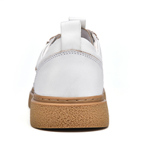 Dernières tendances de la mode, baskets de football chics de haute qualité, cuir véritable de vache blanc, chaussures pour hommes, marque Autres Chaussures 2025