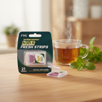 N-OEM ODM Hair Fresh Strip Bandes Portables Complément Alimentaire Multi-Pack