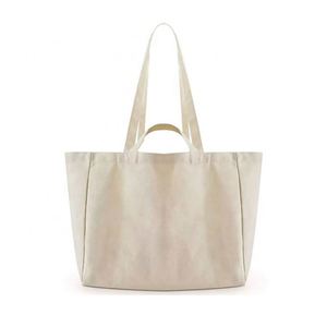 Custom Printed Logo Gift Shopping Blank Sublimation Wide <b>Tote</b> Organic Cotton Canvas <b>Bag</b> With Handle - Product Image 2