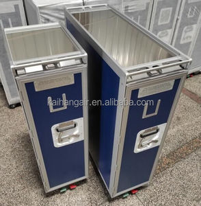 कारखाने थोक अनुकूलित उड़ान भोजन कार्ट विमान खानपान इंप्रकाश सर्विंगट्रोली - Product Image 3