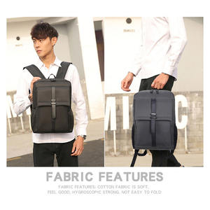 Arrival Custom Logo Black Men's Backpack Laptop Bags Business Mochilas <b>Rucksack</b> Backpack - Product Image 6