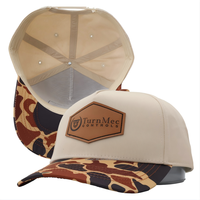 Topi Grosir Laris Manis 5 Panel Pinggiran Lebar Katun Berkualitas Tinggi Custom Print Logo Patch Kulit Snapback Era Cap