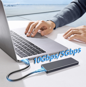 Caja de Disco Duro de Aluminio con Protocolo Dual USB3.<span class=keywords><strong>2</strong></span> GEN2 M.<span class=keywords><strong>2</strong></span> NVME SATA NGFF, Carcasa Universal Tipo-C para Disco Duro M.<span class=keywords><strong>2</strong></span> - Product Image 5