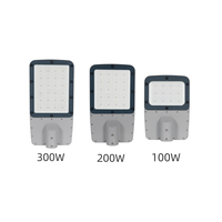 Aixuan Haute Transmission 6500K SMD Aluminium IP65 Réverbère Extérieur 100W 200W 300W Led Réverbère Avec Philip Driver