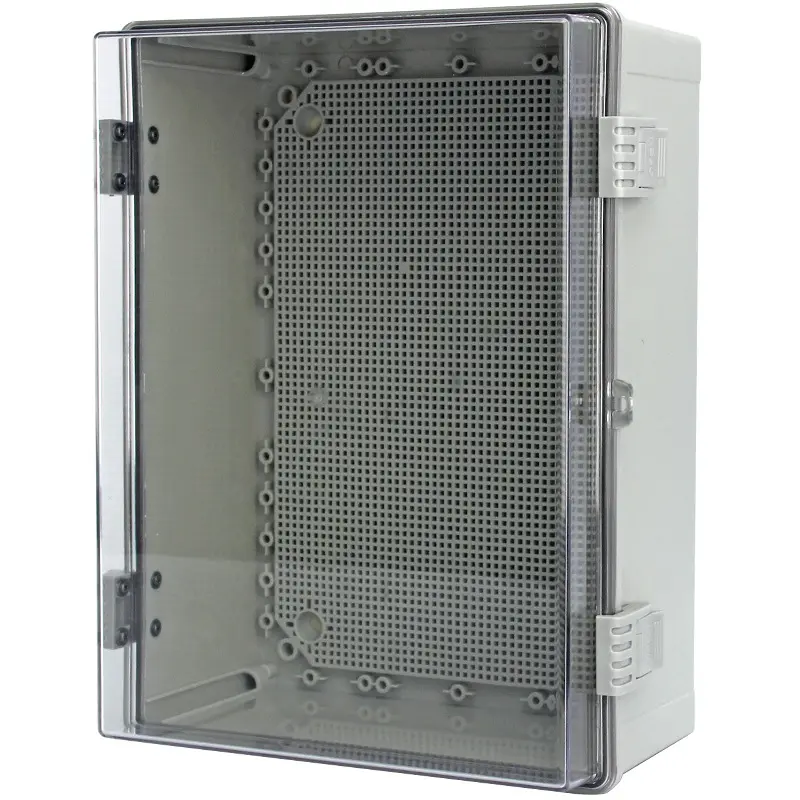 Outdoor IP66 ABS/PC waterproof distribution cabinet electric meter box transparent junction box Waterproof distribution box