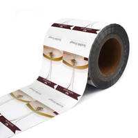 Gelamineerde matte meerlaagse gemetalliseerde aluminiumfolie rolfolie voor verpakkingen van suikersiroop en koffiepoeder