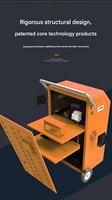 Nettoyeur Vapeur Industriel 10KW 18KW, Équipement Mobile de Lavage Automobile pour le Detailing Automobile Professionnel