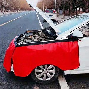 Protecteur d'aile de voiture magnétique personnalisé en gros avec poches utilitaires tapis de travail mécanique accessoires automobiles - Product Image 3