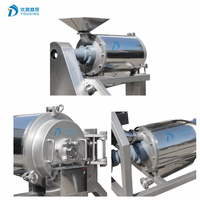 Multifunctionele roestvrijstalen zuurzak- en druivenontpitter, passievruchtenpuree- en mangosap-pulpmachine met motorlager