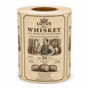Etiquetas Personalizadas para Botellas de <span class=keywords><strong>Whisky</strong></span> - Etiquetas Adhesivas de Papel de Arte para Envasado de Vino y Bebidas - Product Image 2