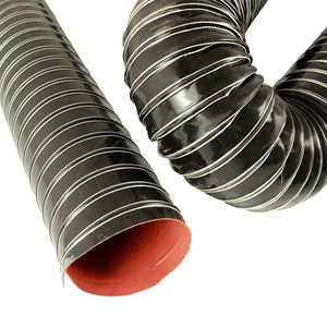 <span class=keywords><strong>Tuyau</strong></span> en silicone vulcanisé industriel à haute température Conduit <span class=keywords><strong>d</strong></span>'aération flexible ignifuge pour sécheur pour systèmes HVAC Pièces <span class=keywords><strong>d</strong></span>'échappement - Product Image 4