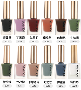Offre spéciale, vernis à ongles UV givré multicolore, à base d'eau, sans cuisson, blanchissant, vernis à ongles pelable à surface mate à séchage rapide - Product Image 4