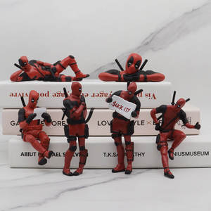 Recién llegado Deadpool modelo Anime coche Interior accesorio figurita consola central ornamento decoración Interior Kits - Product Image 3