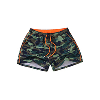 Soldes d'été : Shorts de plage pour hommes adultes, camouflage numérique imperméable, polyester pur, requin, service OEM, tailles M-3XL