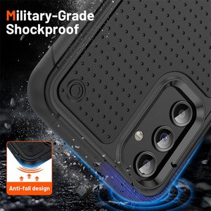 Custodia Ibrida Antiurto per <span class=keywords><strong>Samsung</strong></span> <span class=keywords><strong>Galaxy</strong></span> A25 A15 A24 A54 A22 <span class=keywords><strong>A73</strong></span> A53 A33 A71 A32, Cover Posteriore Morbida in TPU e Plastica - Product Image 2
