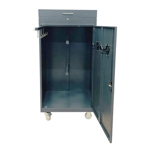 Baule Portasella Grigio <span class=keywords><strong>per</strong></span> Attrezzatura da Equitazione TYXD Produttore Diretto con Ruote Armadietto da Grooming - Product Image 3