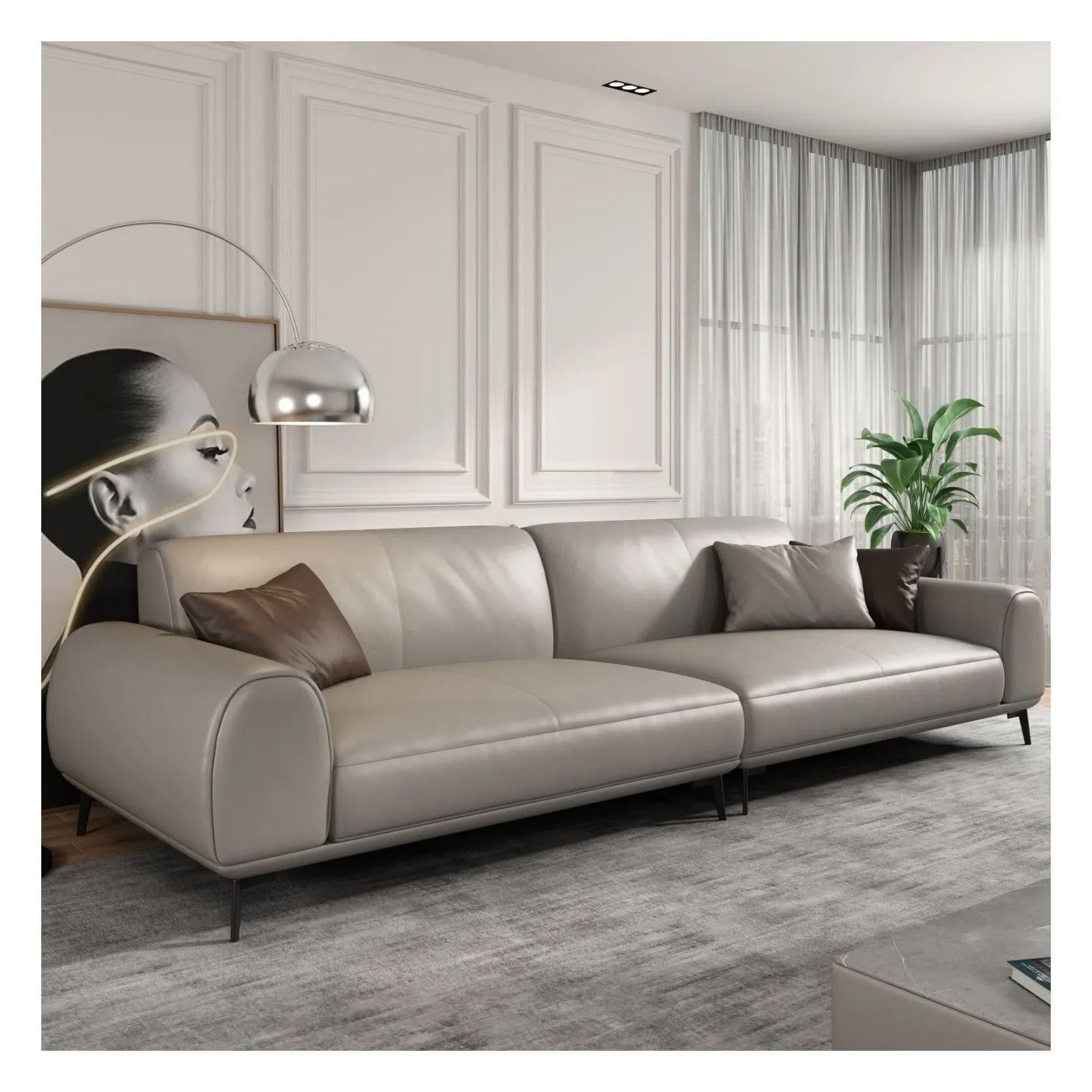 Бестселлер, итальянские кожаные диваны, диван из воловьей кожи, диваны для гостиной, трехместный диван, мебель