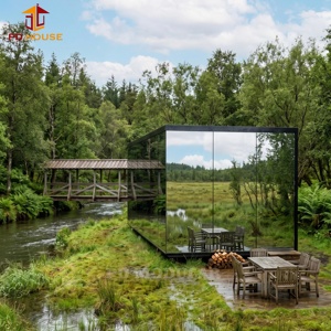Villa Prefabbricata in Container Stile <span class=keywords><strong>Prateria</strong></span>, Design Europeo, per Hotel e Resort Glamping con Tutti gli Equipaggiamenti Inclusi - Product Image 1