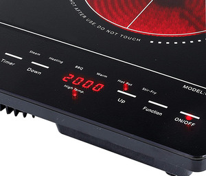 Cuisinière infrarouge intelligente haute puissance 2200W, four halogène pour thé, cuisinière domestique, <span class=keywords><strong>plaque</strong></span> de cuisson électrique infrarouge pour sautés - Product Image 5