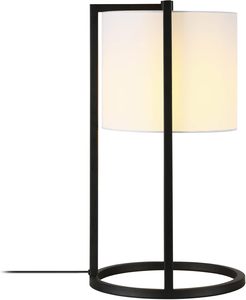 Lampe d'hôtel personnalisée, suite king-size contemporaine à deux chambres chez Candlewood Suites, lampes de bureau à abat-jour en tissu avec alimentation secteur - Product Image 5