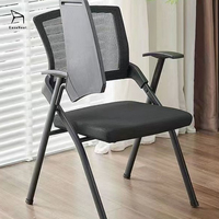 Chaise ergonomique confortable avec dossier en maille, bureau amovible, chaises de bureau de haute qualité et multifonctionnelles