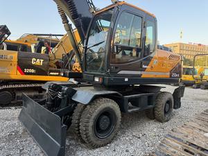 Excavadora de ruedas Hyundai 210W de segunda mano, excavadora de cadenas mediana Hyundai 220/305/485 en stock con CE/EPA - Product Image 4