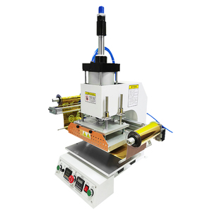 <span class=keywords><strong>A4</strong></span> 20x30cm bán tự động khí nén chuyên nghiệp vàng da Logo dập nổi lá Máy dập nóng - Product Image 2