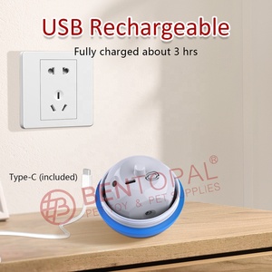 Jouets pour chats et chiens, balles automatiques à roulement, rechargeables par USB, jouets interactifs intelligents pour animaux de compagnie, balles amusantes, cadeau pour chatons et chiots - Product Image 5
