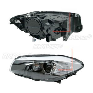 Faros delanteros LED para coche, kit de ensamblaje de faros delanteros, kit de carrocería para BMW Serie 5 F18 2011-2013, accesorios para coche - Product Image 3