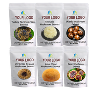 Extrait de champignon Superfood White Button Extrait d'agaricus bisporus Polysaccharides 30% de haute qualité Extrait d'agaricus bisporus