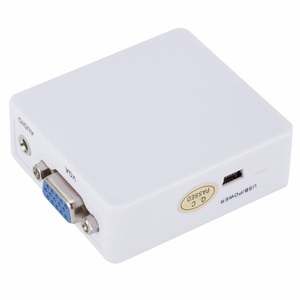 Mini convertidor HDMI2VGA Full HD 1080P con salida de audio para monitor y proyector - Product Image 3