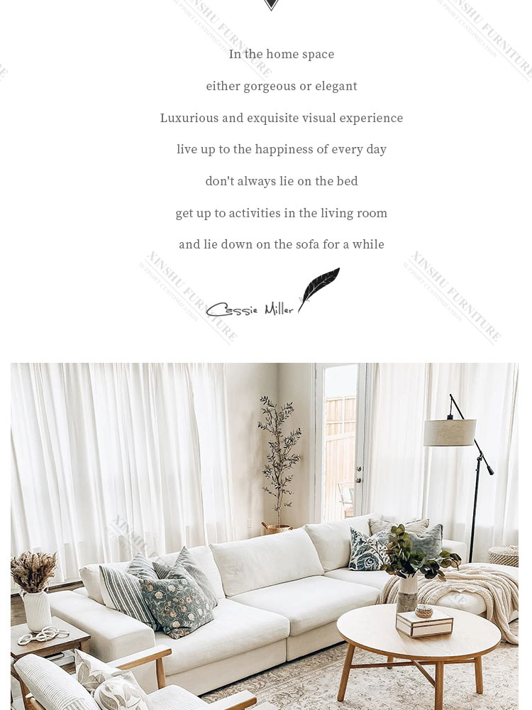 Sectional Fabric Sofa Set Furniture Luxury Sofas For Home Cover Modern Couch Living Room Sofas