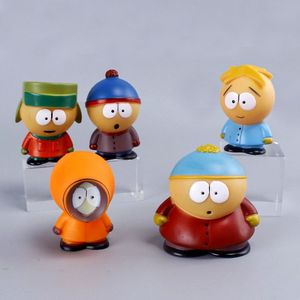 Figurines miniatures South Park, lot de 5, jouets en plastique PVC, figurine artistique, dessin animé, anime, <span class=keywords><strong>Kenny</strong></span>, figurine d'action South Park - Product Image 3