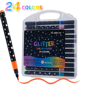 Juego de Rotuladores de Tinta Brillante Starlight, Elegante Empaque, Juego de Rotuladores de Purpurina Perlada para Estudiantes, Rotulador Fluorescente Luminoso - Product Image 4