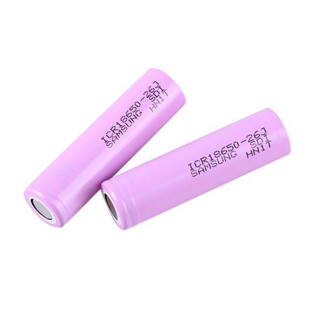 High Capacity Rechargeable Lithium Ion Battery 18650 2600mAh 3.7V for Sale