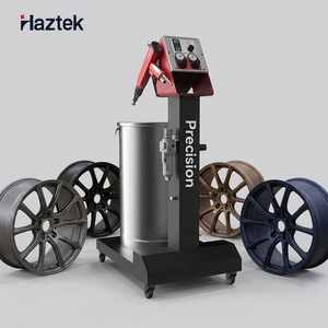 <span class=keywords><strong>Pistolet</strong></span> à <span class=keywords><strong>Peinture</strong></span> Électrique et Thermolaquage Haztek CG3000 Chrome Chicharra - Product Image 1