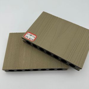 Plancher en WPC de style chinois, revêtement en composite bois-plastique, imperméable, antidérapant, aspect élégant, ressemble à du bois - Product Image 3