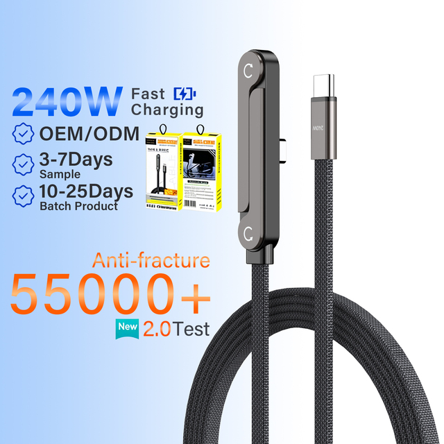 Hot Sale Folding Tablet Stand Phone Holder 240W USB C Type C Fast Charging Data Cable for iphone 15 16 17 Pro Max Xiaomi Samsung