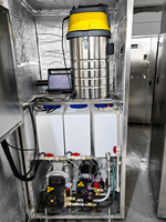 Machine de lavage de voitures électrique DAYANG en acier inoxydable à double pistolet, système de nettoyage haute pression pour stations-service et ateliers de réparation
