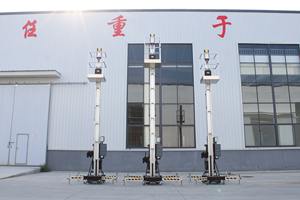 Éénkolom Elektrische Aluminiumlegering <span class=keywords><strong>Lift</strong></span> Gemakkelijk Te Vervoeren Lichtgewicht Genoeg Voor Één Persoon Om Verticale Mastlift Op Te Tillen - Product Image 5