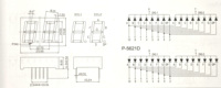 Pantalla LED Roja de 7 Segmentos de 0.56 Pulgadas y 2 Dígitos, Cátodo/Ánodo Común, Tubo Digital de Doble Dígito para Reloj, Medidor, Electrodomésticos