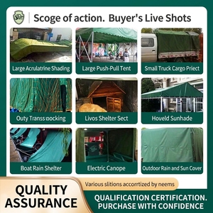 <span class=keywords><strong>Bâche</strong></span> de <span class=keywords><strong>protection</strong></span> robuste en tissu acrylique enduit de PVC, imperméable et résistante à la pluie, pour camions et entrepôts, directement de l'usine - Product Image 4