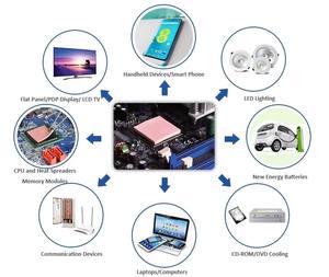 Haute qualité <span class=keywords><strong>pas</strong></span> <span class=keywords><strong>cher</strong></span> prix 400*200*1mm 3 W/mK rouleau d'isolation téléphone portable coussin thermique - Product Image 6