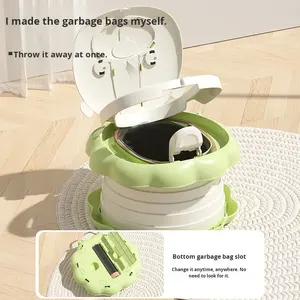 Pot de toilette <span class=keywords><strong>rotatif</strong></span> pour enfants en forme de lion, pliable, portable, pour les voyages, pour les garçons et les filles, siège <span class=keywords><strong>auto</strong></span> pour bébé - Product Image 3