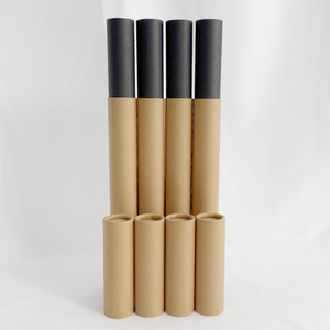 High Quality Thin Round Customized Cylinder <b>Paper</b> Tube Slim Cylinder Poster <b>Paper</b> Tube for Lip <b>Gloss</b> <b>Paper</b> Container Packaging - Product Image 1