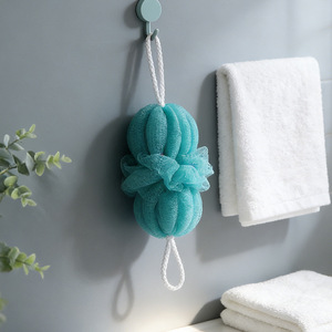 Bath Sponge Flower Shape Soft Loofah With Rope For Bathing Body Exfoliation Shower Use - Product Image 3