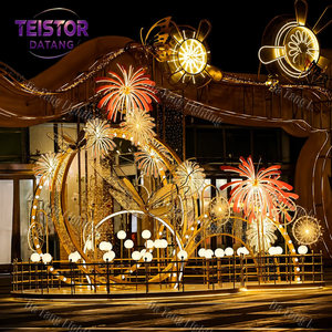 Hanging Firework LED Fairy <b>String</b> <b>Light</b> 8 Modes Remote Christmas Party - Product Image 4