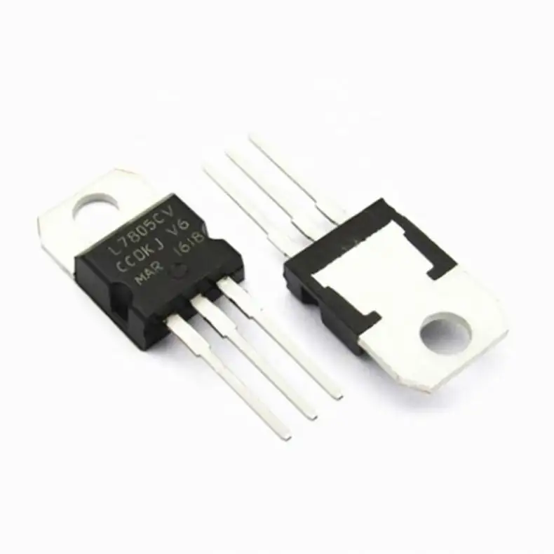 IC L7805CV Integrated Circuit 7805 IC 7805 Voltage Regulator TO220 IC Chip 7805CV L7805 Transistor L7805CV low price