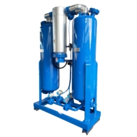 Sécheur d'air à adsorption régénérative micro-thermique à double tour pour air comprimé, point de rosée -40°C, contrôle PLC, pour la transformation alimentaire